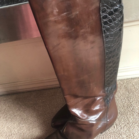 Vintage Bally Knee High Boots - Picture 5 of 6